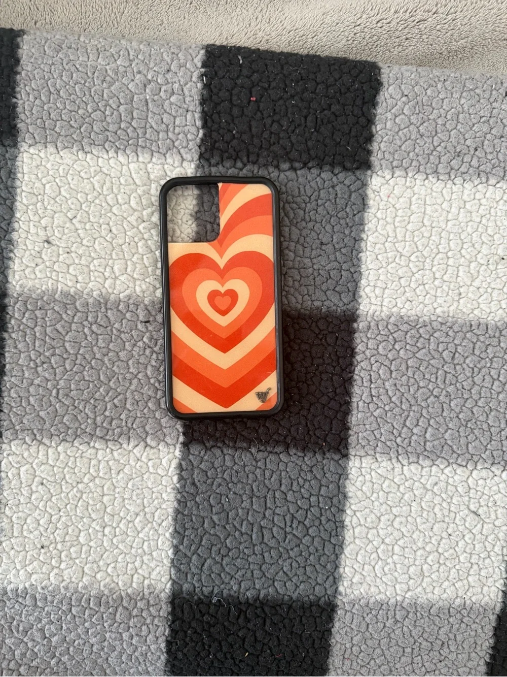 Orange Heart Case - Wildflower